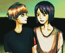 不穏な雰囲気の重厚イラストが描けます ダークな絵をお求めの方、お仕事ください！ イメージ1