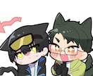アイコン、1枚絵、ニーズに合わせて描けます 眩しいから仄暗いまで描けます！かわいいもかっこいいもお任せを イメージ4