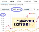 月間33万PVの人気ブログに、広告を掲載します 訳アリだから安い！バナー制作費込みで【3000円】ポッキリ イメージ2