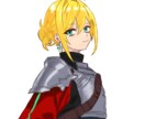 SNS用(バストアップ)アイコンを描きます あなただけのイラストを描きます イメージ4