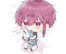 可愛い、ふわふわのキャラクターイラスト描きます アイコン、動画用イラスト、グッズ イメージ6