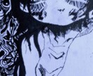 萌え×ダーク融合のオリジナルイラスト制作しますます ダーク・病み・萌えを融合した没入感のある絵を制作します イメージ3