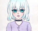 SNSなどに使用するアイコンを描きます 目が魅力なSNS等に使用するイラストを描かせて頂きます！ イメージ1