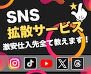 SNS拡散サービスの仕組み・仕入先を全て教えます サポートもあり │ 誰でも簡単に可能◎ │ 副業にも最適♪ イメージ1
