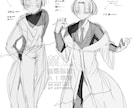 あなたの男性オリジナルキャラクター描きます 子犬系からスタイリッシュなイケメン男性イラストをお届けします イメージ7