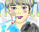 イラスト描きます どんな用途でもOK!!似顔絵などのイラスト作成します。 イメージ4