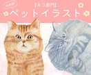 ネコ専門★水彩画ペットイラスト待ち受け画を作ります ネコ好きによるネコ専門の温かみのある水彩画を描いています♪ イメージ1