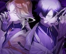 厚塗り風のイラスト作成します MVイラストやSNSアイコン等の利用に！ イメージ7
