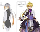 情報量の多い三面図/キャラクターデザイン作ります イメージから凝ったキャラデザを提案します！SDキャラもOK イメージ9