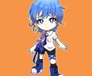 可愛いSDイラストを描きます あなたのキャラを可愛くシンプルに描きます❗️ イメージ2