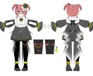 可愛いに特化！キャラクターの豪華衣装デザインします ゴスロリ、ふわふわイラスト。デザイン画の制作お任せください！ イメージ2