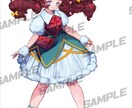 キャラクターのデザイン、立ち絵を制作いたします TRPGやマダミスなどの立ち絵にも！ イメージ2