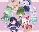 商用OK!ミニキャラ描きます グッズなど〇 貴方のお気に入りの絵柄でミニキャラ描きます イメージ5