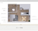 3Dで空間イメージ！インテリアプランご提案します ご提案アイテム数により価格変動。お引越し、模様替えに最適です イメージ2