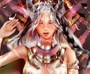 5名様限定価格⭐︎美麗な厚塗りアイコンを描きます 重厚感のある描写でしっかり人目を惹くアイコン イメージ3