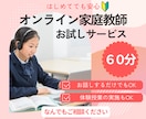 学習サポートお試しサービス。どんな質問にも答えます 初回の方向け。オンライン家庭教師サービスのお試し版です。 イメージ1