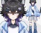 男性向け高品質デビューVtuberモデル制作します 著作権譲渡！修正無制限！高品質！初心者でも安心！一括制作！ イメージ2