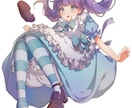 男女どちらも可！高クオリティなイラストを作成します 歌みた/一枚絵/アイコンなどなんでもお任せください！ イメージ4