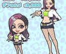 キリッとライン＊商用OK！GALイラスト描きます 色んなスタイルに対応！Men'sもOK！ イメージ3