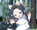 キャラクターイラストを描きます 女性向け（NL、BLなど）カップリングイラストが得意です！ イメージ8