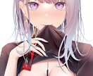 Live2D用パーツ分け対応！美少女キャラ描きます Vtuber立ち絵・アイコン・ヘッダーなど イメージ9