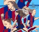 カッコいい似顔絵を作成します スポーツ、晴れ舞台や日常のワンシーンをダイナミックに残します イメージ4