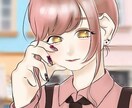 SNS用のアイコンのイラスト依頼を承ります 地雷系、やみかわ系、メンヘラ、女の子を描くのが得意です イメージ2