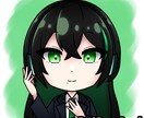 かわいいバストアップSDアイコン承ります 透過データもあるからスタンプ等にも使える！ イメージ6