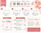 女性向け集客チラシ制作します 世界観と集客を両立したデザイン イメージ3