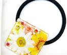 お花を使ったハンドメイドアクセサリーを作ります 本物の押し花にしてアクセサリーを作ります。 イメージ10