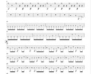 絶対音感あり！見やすいベースのタブ譜を作成します 弾きたいベースのタブ譜が見つからないときにご活用ください！ イメージ3