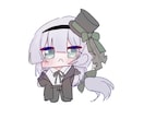 IRIAMライバー様向けイラスト制作いたします 全身立ち絵〜1枚絵まで、幅広く対応いたします。 イメージ6