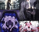 アイコン、夢絵等イラスト制作いたします 様々なご要望に柔軟に対応します！！ イメージ4