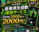 Spotify音楽再生回数2000回増やします 2000回＝2000円！おすすめ楽曲への掲載支援！ イメージ10