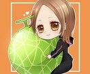 SNSで使用できるアイコンを描きます 個人利用･販促物使用OK✩.*˚可愛いデフォルメキャラ イメージ8