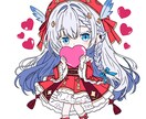 Tiktok等で使えるイラスト描きます 配信等で使えるスタンプを作成いたします！ イメージ2