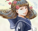 人物イラスト・キャラアイコン作成します SNSアイコンや挿絵に。あなたの雰囲気を表現し、絵で活動応援 イメージ1