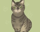 猫ちゃんの似顔絵を描きます LINEやTwitterのアイコンに使える！猫ちゃんイラスト イメージ3