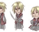 最短で即日完成！？可愛い「ちびキャラ」作ります デフォルメされたSDキャラクターの作成 イメージ4