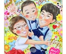 大人数も！優しいタッチの柔らかい似顔絵を描きます 還暦/結婚式/プレゼント/カップル/ペットなど イメージ8