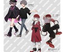 立ち絵制作します アニメ塗りでパキッとした見やすい立ち絵イラスト制作します！ イメージ3