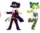 ミニキャラ描きます 商用OK!!アイコンやグッズ、動画などにもおすすめです イメージ4