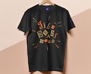 お客様が喜ぶ＊オシャレで目を惹くTシャツ作ります グラフィックデザイナーが高品質なデザインをご提案 イメージ1