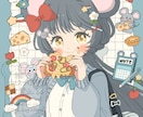 商用利用0円で人物キャライラスト描きます どこか温かみのある雰囲気の人物キャラクター(男性もOK) イメージ8