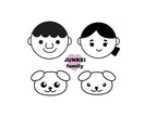 ゆる似顔絵のアイコン、タグ、ロゴを作成します 韓国で磨いたセンスを活かして、シンプルオシャレなイラスト提供 イメージ1