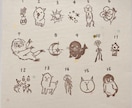 お好きなハンコを選べます 使い方は自由自在！お好きなハンコをお選びください(^^) イメージ1