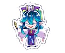 二頭身イラストから八頭身までなんでも描きます ギャルゲー/ゲーム風のイラストならぜひ！ イメージ6