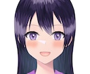 長納期などの条件付ですが、安くアイコン絵描きます SNS用、ブログ用など何でもOKです イメージ3