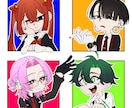 カートゥーン風デフォルメイラスト制作します 独特な絵柄で目を惹きつけます！ イメージ3