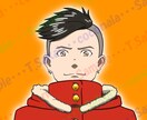 シンプルなアニメ調のSNSアイコン制作します 商用利用OK！無料修正・ラフ提案は無制限！ イメージ5
